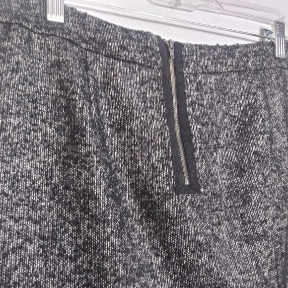 Gap Tweed Gray Mini Skirt Preppy Winter NWT Size 8 - Picture 5 of 9